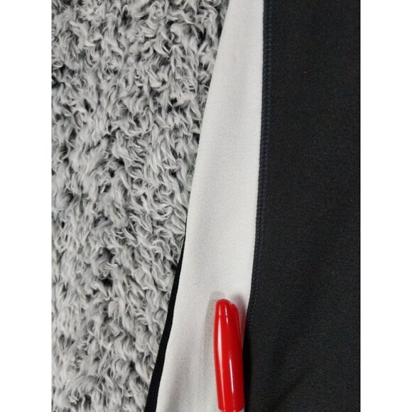 PINK VICTORIA'S SECRET Cozy Pull On Leggings SZ XS‎ Logo Black White Compression - Picture 8 of 10